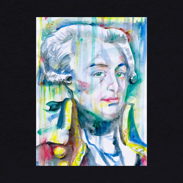 LAFAYETTE watercolor portrait by lautir